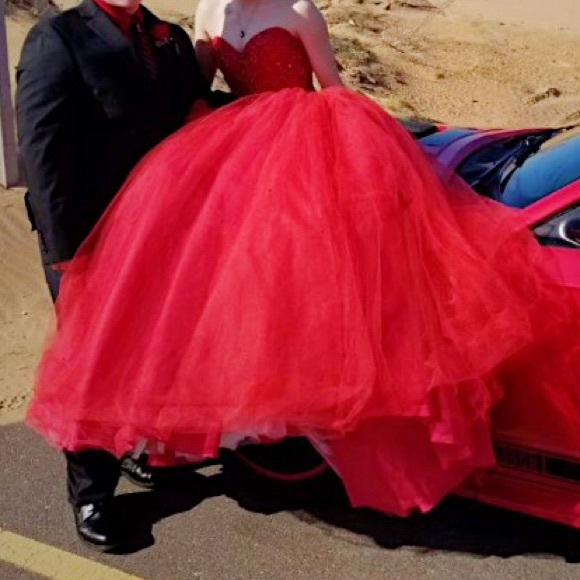 Mori Lee Dresses & Skirts - Red Mori Lee Junior Prom Dress Mori Lee Dresses & Skirts - Red Mori Lee Junior Prom Dress